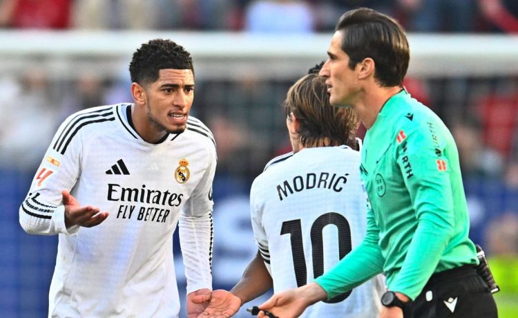 Bellingham denuncia el error, pero podría perderse los encuentros ante Girona y Betis Bellingham denuncia el error, pero podría perderse los encuentros ante Girona y Betis