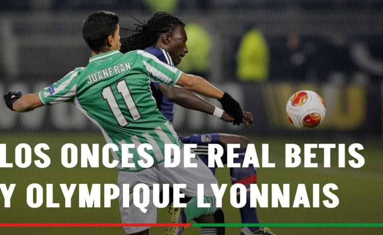 Los posibles onces de Pellegrini y Fonseca para el Betis – Lyon Los posibles onces de Pellegrini y Fonseca para el Betis – Lyon
