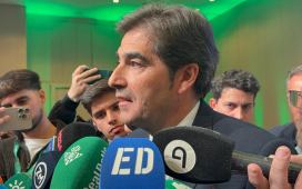 Álgel Haro ve complejo que Betis y Sevilla compartan el Estadio de La Cartuja: «No sé si habrá cabida» Álgel Haro ve complejo que Betis y Sevilla compartan el Estadio de La Cartuja: «No sé si habrá cabida»