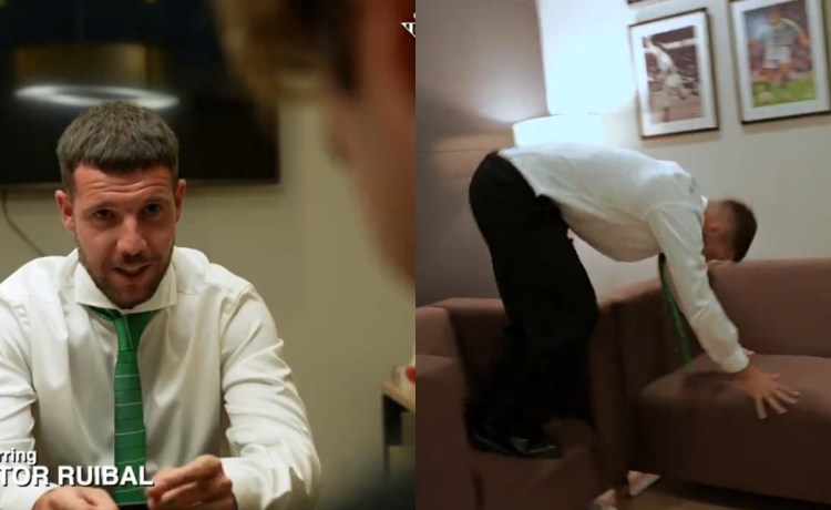 El Betis renueva a Ruibal a lo ‘The Office’ El Betis renueva a Ruibal a lo ‘The Office’