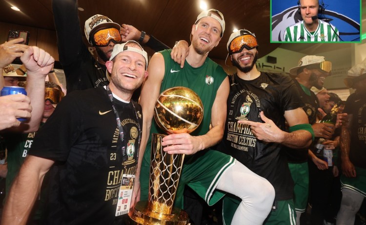 El bético Porzingis hace historia al ganar el 18º anillo de la NBA de los Celtics El bético Porzingis hace historia al ganar el 18º anillo de la NBA de los Celtics