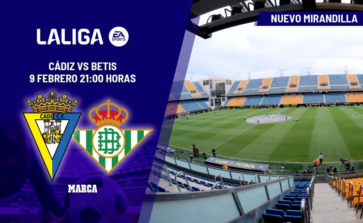 Cádiz – Real Betis: horario, dónde ver en TV y canal del partido de LaLiga EA Sports Cádiz – Real Betis: horario, dónde ver en TV y canal del partido de LaLiga EA Sports