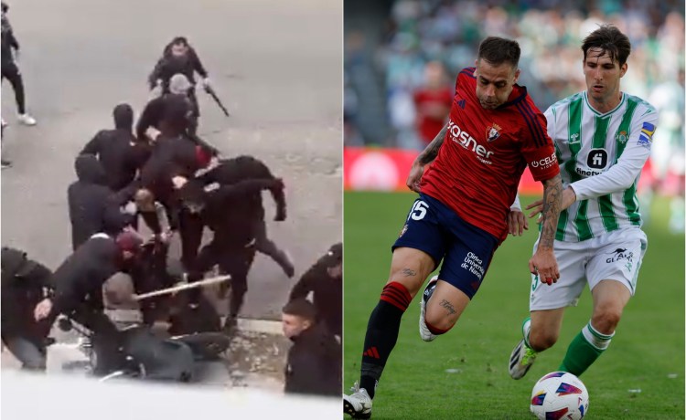 Suben a 84 los detenidos en Pamplona y Sevilla por la reyerta antes del partido entre el Betis y Osasuna Suben a 84 los detenidos en Pamplona y Sevilla por la reyerta antes del partido entre el Betis y Osasuna