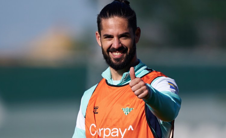Isco vuelve al grupo y apunta al derbi Isco vuelve al grupo y apunta al derbi