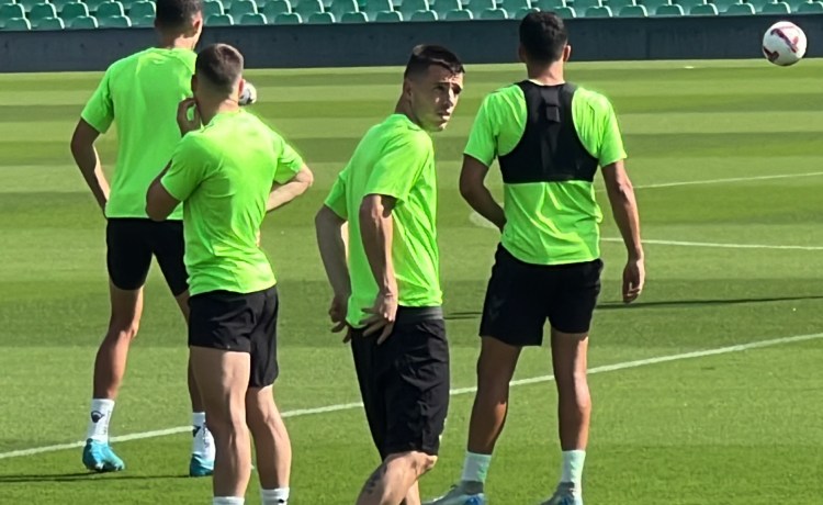Lo Celso se entrena por primera vez a las órdenes de Pellegrini Lo Celso se entrena por primera vez a las órdenes de Pellegrini