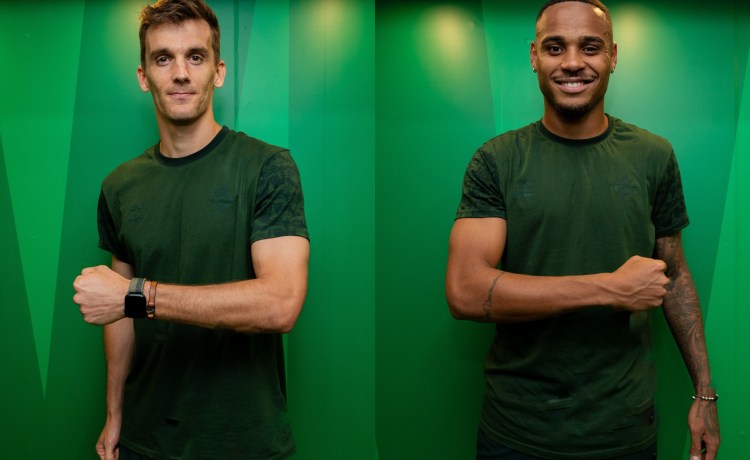 Diego Llorente y Natan, una pareja que se consolida Diego Llorente y Natan, una pareja que se consolida