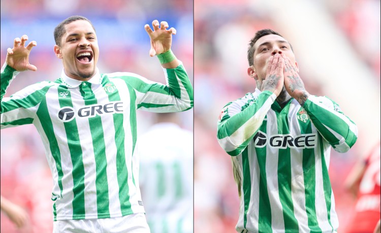 Los delanteros vuelven a marcar y suben la media en el Betis Los delanteros vuelven a marcar y suben la media en el Betis