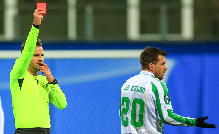 La UEFA sanciona a Lo Celso con un partido en la Conference La UEFA sanciona a Lo Celso con un partido en la Conference