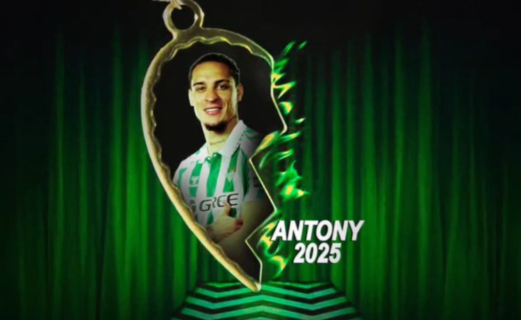 La cesión de Antony al Betis hasta final de temporada ya es oficial La cesión de Antony al Betis hasta final de temporada ya es oficial