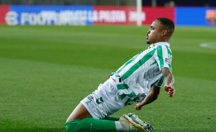 Natan amplía la lista de goleadores ligueros y da más motivos al Betis para ejecutar su compra Natan amplía la lista de goleadores ligueros y da más motivos al Betis para ejecutar su compra