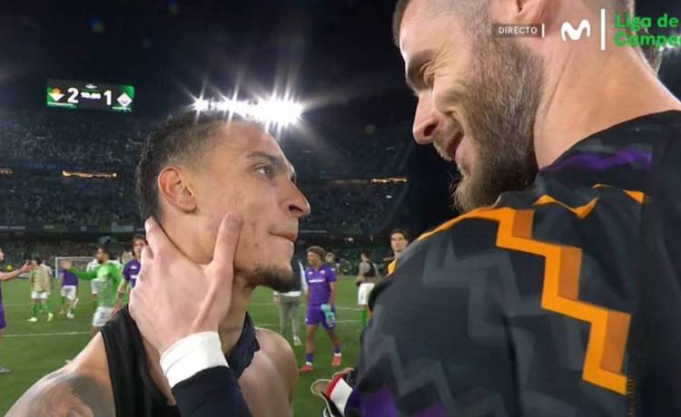 De Gea alucina con Antony De Gea alucina con Antony