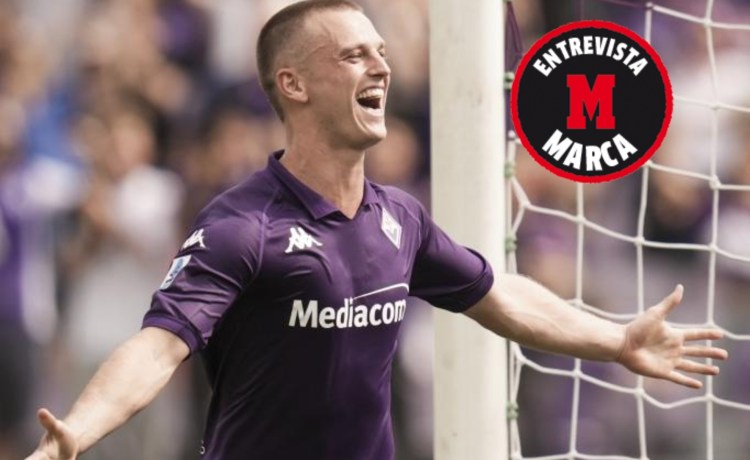 Gudmundsson, el ‘matagigantes’ de la Fiorentina amenaza la final del Betis: «Me gusta la comparación con Isco» Gudmundsson, el ‘matagigantes’ de la Fiorentina amenaza la final del Betis: «Me gusta la comparación con Isco»