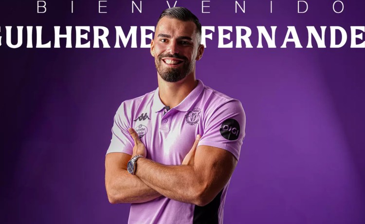 La cesión de Guilherme al Valladolid ya es oficial La cesión de Guilherme al Valladolid ya es oficial