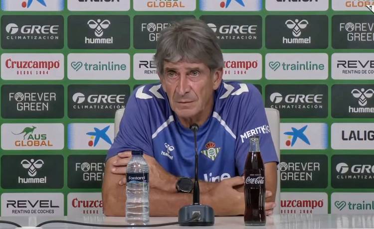 Pellegrini: «Estoy más que contento con el juego del equipo» Pellegrini: «Estoy más que contento con el juego del equipo»
