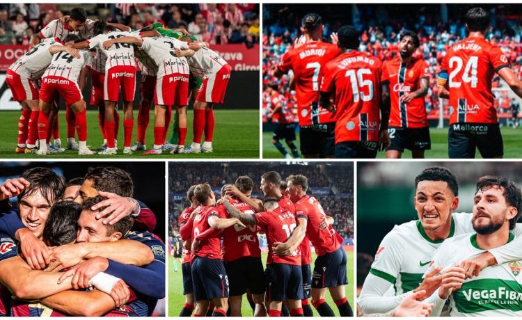 LaLiga llega a su última jornada: las cuentas de Girona, Mallorca, Levante, Osasuna y Elche para salvarse LaLiga llega a su última jornada: las cuentas de Girona, Mallorca, Levante, Osasuna y Elche para salvarse