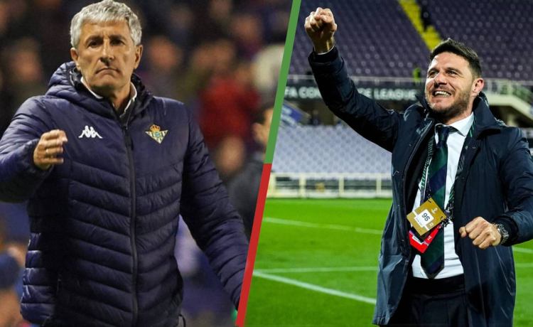Quique Setién lanza un ‘dardo’ a la afición del Betis y desvela su loca anécdota con Joaquín: «Como una momia» Quique Setién lanza un ‘dardo’ a la afición del Betis y desvela su loca anécdota con Joaquín: «Como una momia»