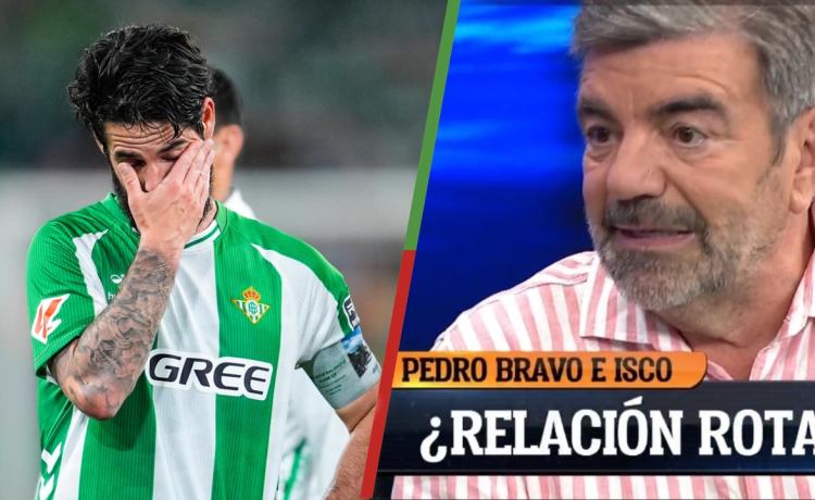 Pedro Bravo carga contra Isco Alarcón: «Esto mancha su imagen, es muy feo; le llevé al Betis cuando estaba muerto» Pedro Bravo carga contra Isco Alarcón: «Esto mancha su imagen, es muy feo; le llevé al Betis cuando estaba muerto»