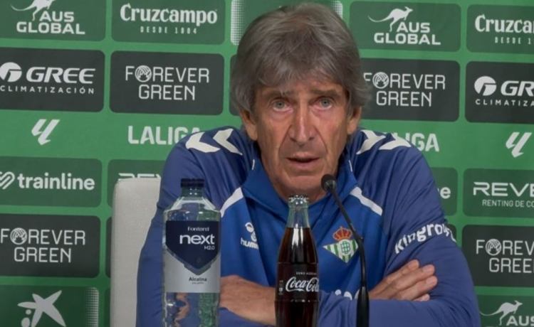 Pellegrini admite que lo de Bakambu «no es un tema fácil» y repasa la enfermería del Betis: Lo Celso, Isco, Antony, Junior… Pellegrini admite que lo de Bakambu «no es un tema fácil» y repasa la enfermería del Betis: Lo Celso, Isco, Antony, Junior…