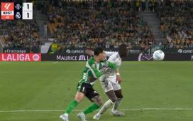 El CTA analiza la posible falta de Antony a Mendy, pero no si hubo penaltis de Brahim y Ricardo Rodríguez El CTA analiza la posible falta de Antony a Mendy, pero no si hubo penaltis de Brahim y Ricardo Rodríguez