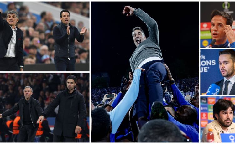 El auge del entrenador español en Europa: Emery, Julio Velázquez, Mendilibar, Luis Enrique, Arteta, Iñigo Pérez… El auge del entrenador español en Europa: Emery, Julio Velázquez, Mendilibar, Luis Enrique, Arteta, Iñigo Pérez…