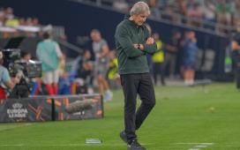Pellegrini no habla de «fracaso» y mira más allá: «La Champions se nos complica» Pellegrini no habla de «fracaso» y mira más allá: «La Champions se nos complica»