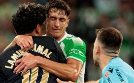 El Betis prepara su respuesta oficial a la expulsión de Facundo Bernal contra el Barcelona para desacreditar a Ricardo de Burgos Bengoetxea El Betis prepara su respuesta oficial a la expulsión de Facundo Bernal contra el Barcelona para desacreditar a Ricardo de Burgos Bengoetxea