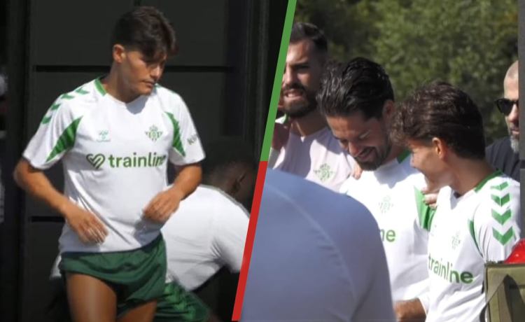 Isco Alarcón y Fran García ya son inseparables en el Betis: «¡Le di una asistencia!» Isco Alarcón y Fran García ya son inseparables en el Betis: «¡Le di una asistencia!»