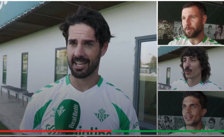 Isco, Bartra, Aitor Ruibal y Bellerín: entre la bandera de la Champions y objetivos mucho más terrenales: «Ojalá poder jugar sin dolor» Isco, Bartra, Aitor Ruibal y Bellerín: entre la bandera de la Champions y objetivos mucho más terrenales: «Ojalá poder jugar sin dolor»