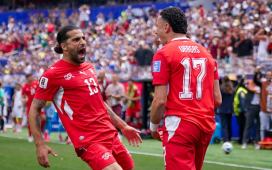 Gol y asistencia de Vargas, debut para Sow y partido completo de Ricardo Rodríguez en la goleada helvética Gol y asistencia de Vargas, debut para Sow y partido completo de Ricardo Rodríguez en la goleada helvética