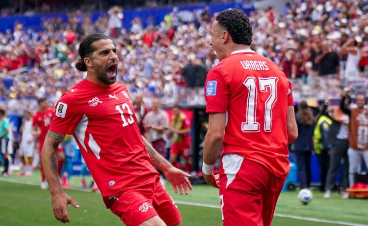 Gol y asistencia de Vargas, debut para Sow y partido completo de Ricardo Rodríguez en la goleada helvética Gol y asistencia de Vargas, debut para Sow y partido completo de Ricardo Rodríguez en la goleada helvética