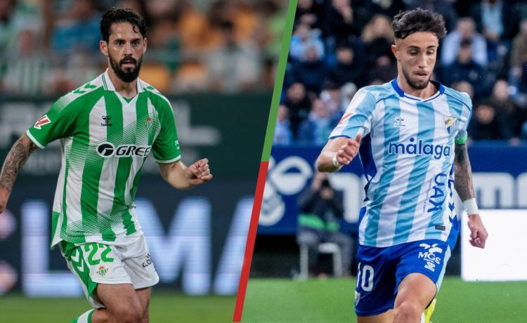 El gesto de Isco con el jugador que lo lesionó en verano y su deseo para el Málaga El gesto de Isco con el jugador que lo lesionó en verano y su deseo para el Málaga