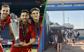 Fabián y Gavi tendrán sus estadios en Los Palacios, como Navas su pabellón Fabián y Gavi tendrán sus estadios en Los Palacios, como Navas su pabellón