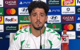 Fornals confiesa su bajón y reclama la renovación de Pellegrini: «Yo creo que todo el Betis y la afición estarán de acuerdo conmigo» Fornals confiesa su bajón y reclama la renovación de Pellegrini: «Yo creo que todo el Betis y la afición estarán de acuerdo conmigo»