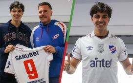 El jugador del Betis Gonzalo Petit vuelve a lucir el ‘9’ de Nacional: «Qué lindo verte en casa» El jugador del Betis Gonzalo Petit vuelve a lucir el ‘9’ de Nacional: «Qué lindo verte en casa»