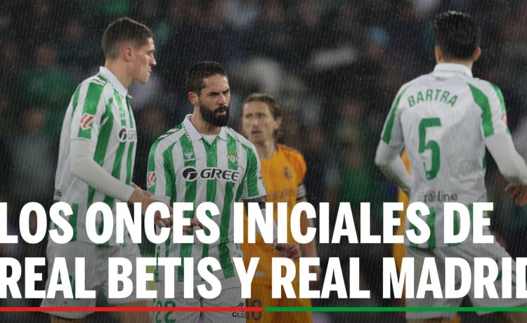 Betis – Real Madrid: alineación confirmada de Real Betis y Real Madrid en la jornada 32ª de LaLiga EA Sports Betis – Real Madrid: alineación confirmada de Real Betis y Real Madrid en la jornada 32ª de LaLiga EA Sports