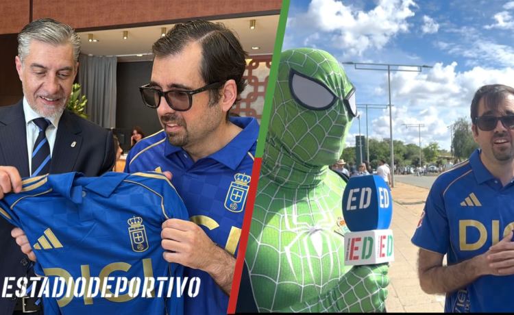 El emotivo homenaje del Real Oviedo a Pedro, aficionado que sufre autismo y hermano de Spider-Bético: «Un gran gesto que valoramos muchísimo» El emotivo homenaje del Real Oviedo a Pedro, aficionado que sufre autismo y hermano de Spider-Bético: «Un gran gesto que valoramos muchísimo»