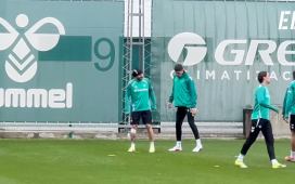 Aitor Ruibal regresa en la penúltima sesión antes de viajar a Getafe Aitor Ruibal regresa en la penúltima sesión antes de viajar a Getafe