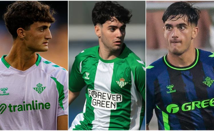 Salto internacional para tres perlas del Betis: Paco Gallardo premia el trabajo de la cantera verdiblanca Salto internacional para tres perlas del Betis: Paco Gallardo premia el trabajo de la cantera verdiblanca
