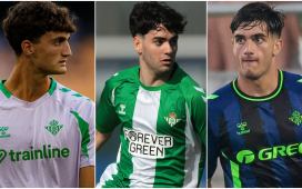 Salto internacional para tres perlas del Betis: Paco Gallardo premia el trabajo de la cantera verdiblanca Salto internacional para tres perlas del Betis: Paco Gallardo premia el trabajo de la cantera verdiblanca