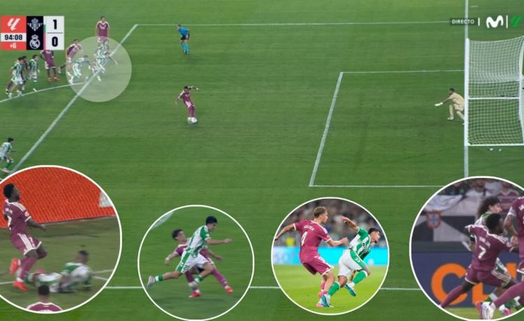 Fuerte polémica en el Betis – Real Madrid: debió repetirse un penalti que no era y el árbitro perdonó la roja a Güler y Huijsen Fuerte polémica en el Betis – Real Madrid: debió repetirse un penalti que no era y el árbitro perdonó la roja a Güler y Huijsen