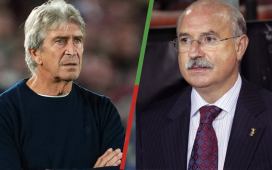 Serra Ferrer reivindica el fichaje de Pellegrini: «No entraré en polémica» Serra Ferrer reivindica el fichaje de Pellegrini: «No entraré en polémica»