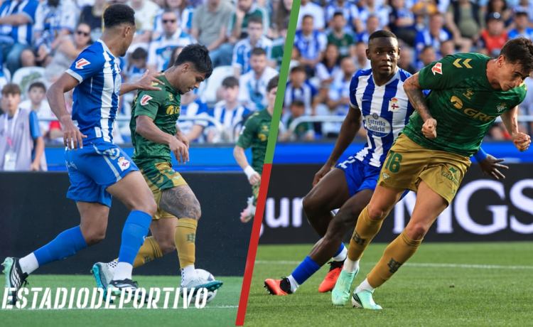 Valentín Gómez y Cucho se marchan con “bronca” de Riazor, aunque dejan una lectura positiva en el Betis: “Un empate, en un campo difícil, nos sabe a poco” Valentín Gómez y Cucho se marchan con “bronca” de Riazor, aunque dejan una lectura positiva en el Betis: “Un empate, en un campo difícil, nos sabe a poco”
