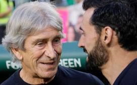 Pellegrini explica la lesión de Bartra en el Betis y responde a las quejas de Arbeloa: «El mérito del Real Madrid fue Lunin» Pellegrini explica la lesión de Bartra en el Betis y responde a las quejas de Arbeloa: «El mérito del Real Madrid fue Lunin»