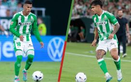 Castigo «injusto» para Deossa y Cucho Hernández: se quedan fuera pese al gran momento del Betis Castigo «injusto» para Deossa y Cucho Hernández: se quedan fuera pese al gran momento del Betis