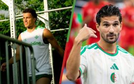 Optimismo por Nelson Deossa, a quien no relevará en La Cartuja Houssem Aouar Optimismo por Nelson Deossa, a quien no relevará en La Cartuja Houssem Aouar