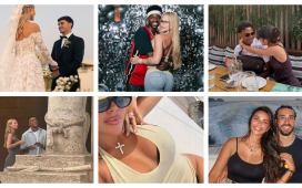El verano de los futbolistas… y sus parejas El verano de los futbolistas… y sus parejas