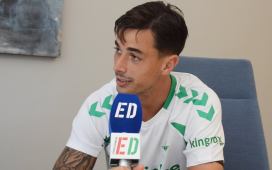 Valentín Gómez: «Estoy feliz en el Betis; queda mucho por delante para mirar otro lado» Valentín Gómez: «Estoy feliz en el Betis; queda mucho por delante para mirar otro lado»