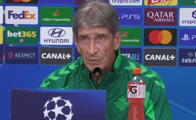 Pellegrini pide calma con Ceballos en el Calma, prioriza LaLiga y ‘pasa’ del Real Madrid: «Ojalá hagamos una gran Champions, pero puede pasar factura» Pellegrini pide calma con Ceballos en el Calma, prioriza LaLiga y ‘pasa’ del Real Madrid: «Ojalá hagamos una gran Champions, pero puede pasar factura»