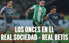 Real Sociedad – Betis: alineaciones confirmadas para la jornada 35 de LaLiga Real Sociedad – Betis: alineaciones confirmadas para la jornada 35 de LaLiga