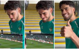 Efeméride agridulce en el Betis: así reacciona Abde al ver su ‘gol fantasma’ Efeméride agridulce en el Betis: así reacciona Abde al ver su ‘gol fantasma’
